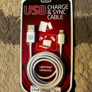 USB Charge & Sync Cable - White